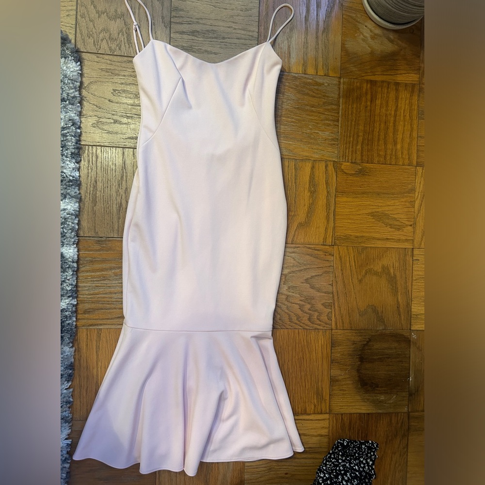 Katie May Twirl Dress in Blush - Picture 4 of 9